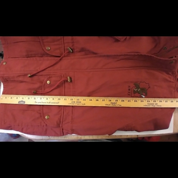 Hilton Active Apparel maroon coat NWTF Dane Co WI - Picture 6 of 13